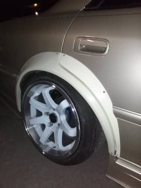 Luxury Sports Luxury Sports 50mm Universal Front And Rear Flares For 4 Door SR