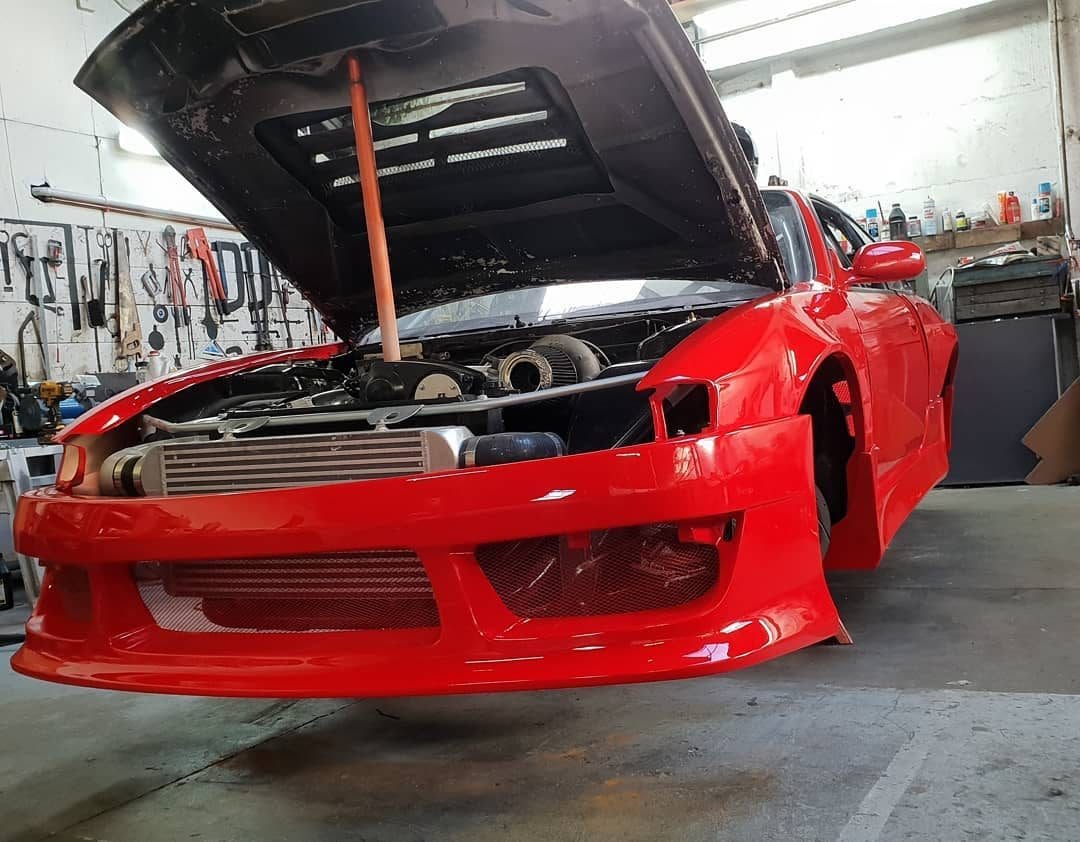 Luxury Sports Luxury Sports 50mm Wide Front Fender For Nissan Silvia S14 FL SR