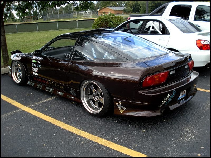 Luxury Sports Luxury Sports 50mm Wide Rear Fender For Nissan Silvia 180sx SR