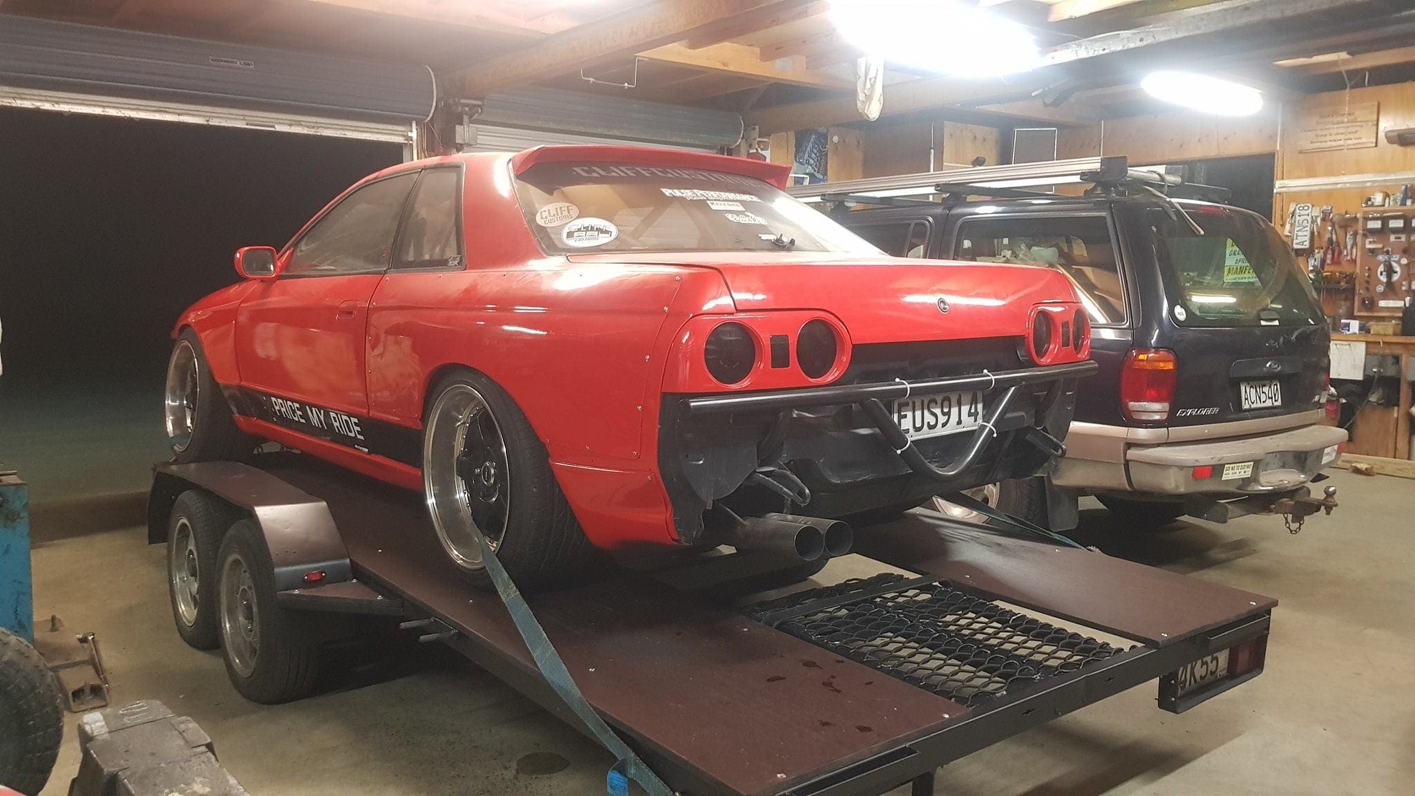 Luxury Sports Luxury Sports 50mm Wide Rear Fender For Nissan Skyline R32 2DR SR