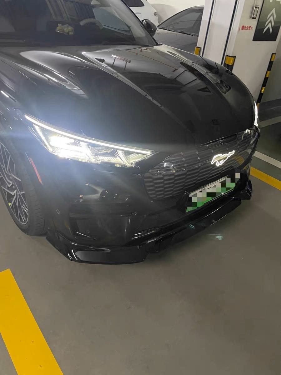 Luxury Sports Luxury Sports ABS Plasic Lip Kit In Gloss Black For Ford Mustang Mach-E GT -PP SR