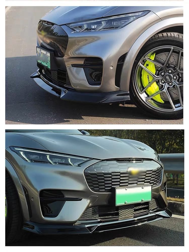 Luxury Sports Luxury Sports ABS Plasic Lip Kit In Gloss Black For Ford Mustang Mach-E GT -PP SR