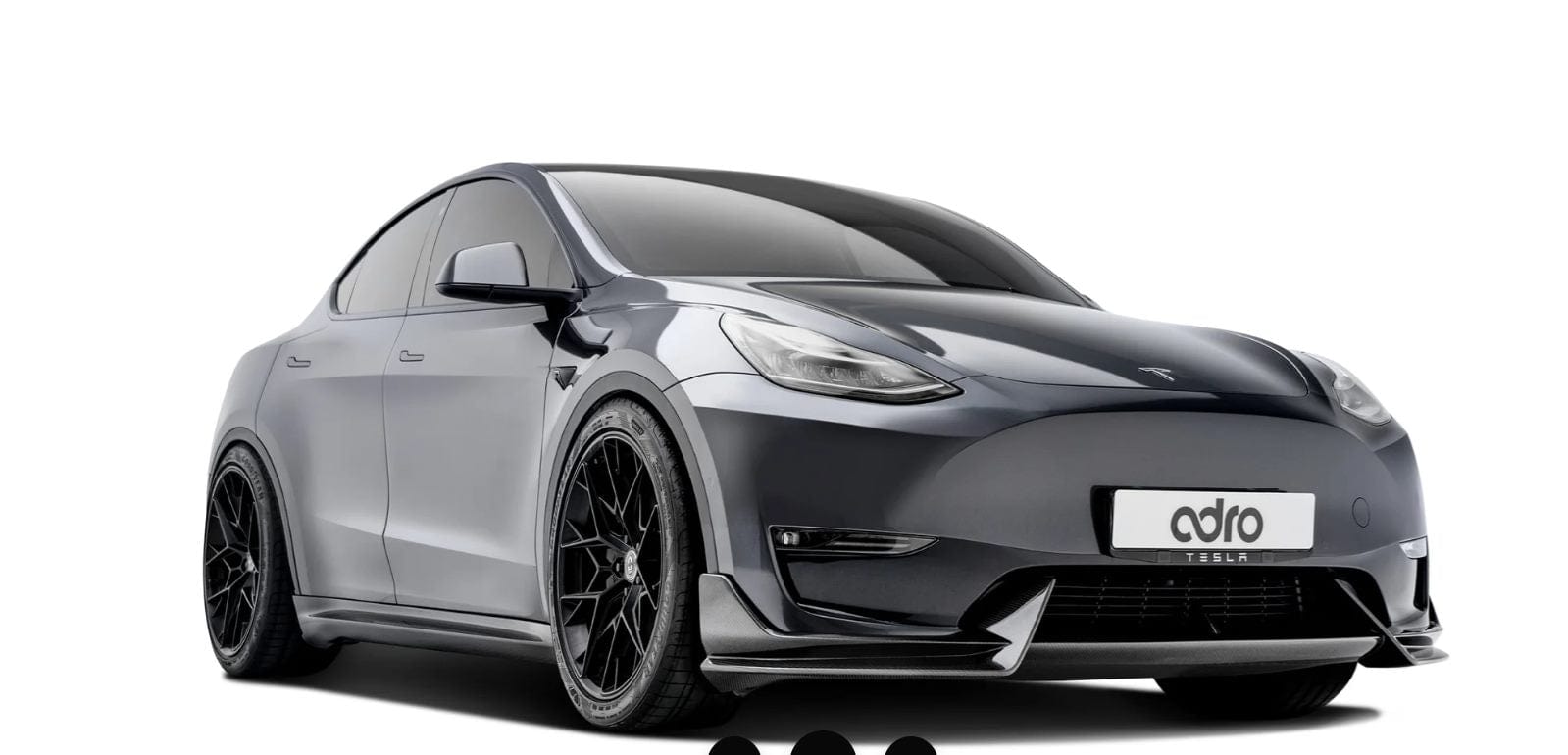 Luxury Sports Luxury Sports Adro Style Carbon Front Lip For Tesla Model Y -PP SR