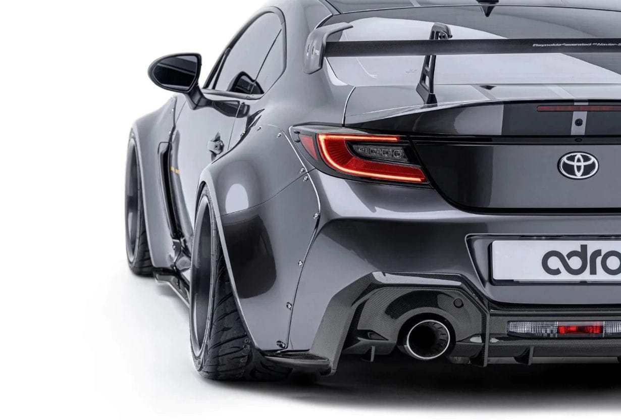 Luxury Sports Luxury Sports Adro Style Carbon Swan Neck Spoiler For Toyota GR86 BRZ -PP SR