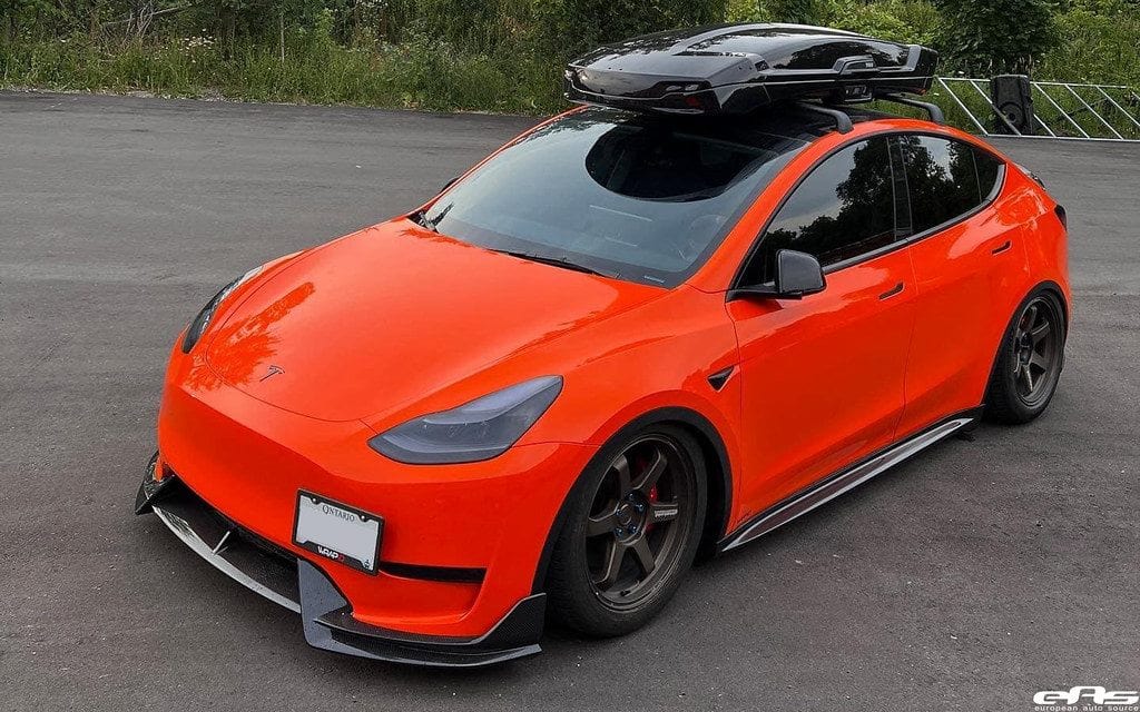 Luxury Sports Luxury Sports Adro Style Plastic Front Lip For Tesla Model Y -PP SR