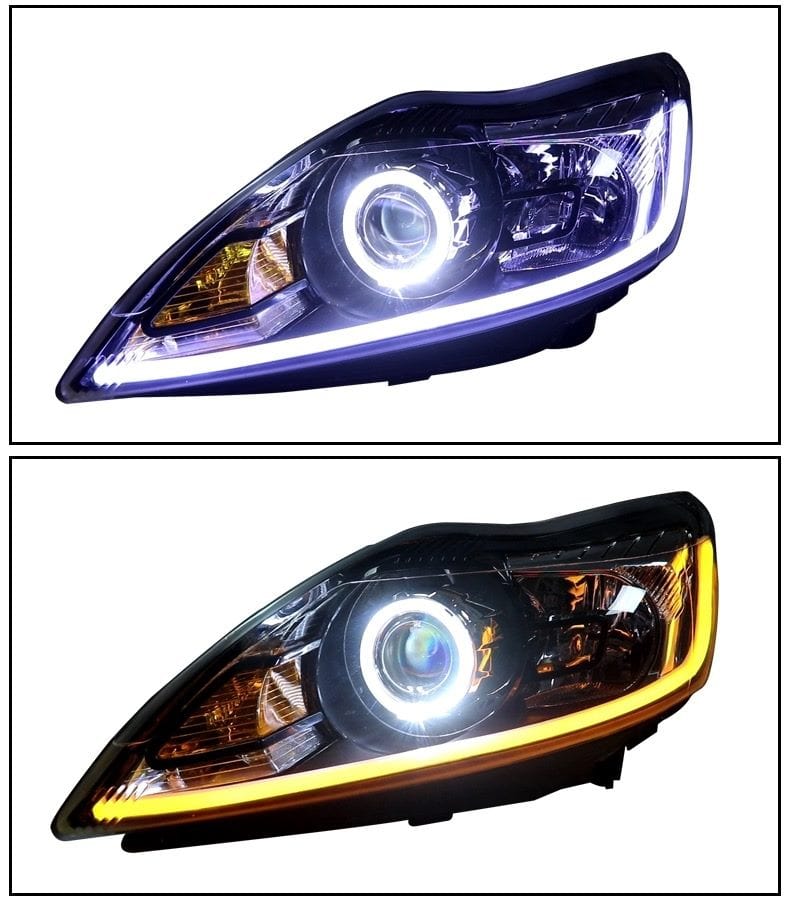 Luxury Sports Luxury Sports Aftermarket LED Headlights For Ford Focus 09-11 -PP SR