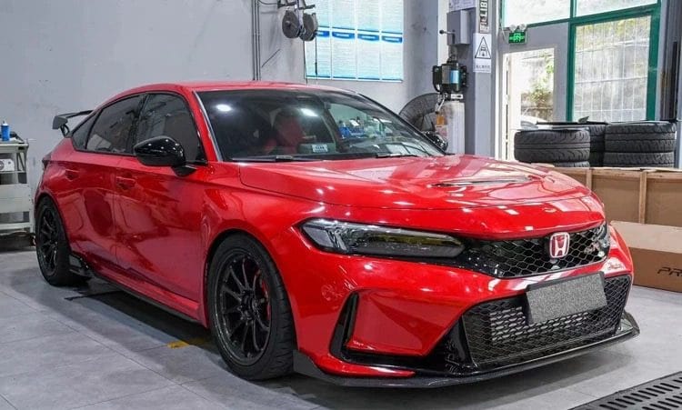 Luxury Sports Luxury Sports Aimgain Style Front Lip For Honda FL5 Civic Type R -PP SR