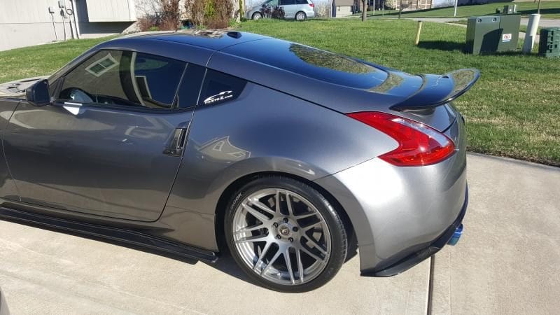 Luxury Sports Luxury Sports AJT3 Style Boot Spoiler For Nissan 370z Carbon -PP SR