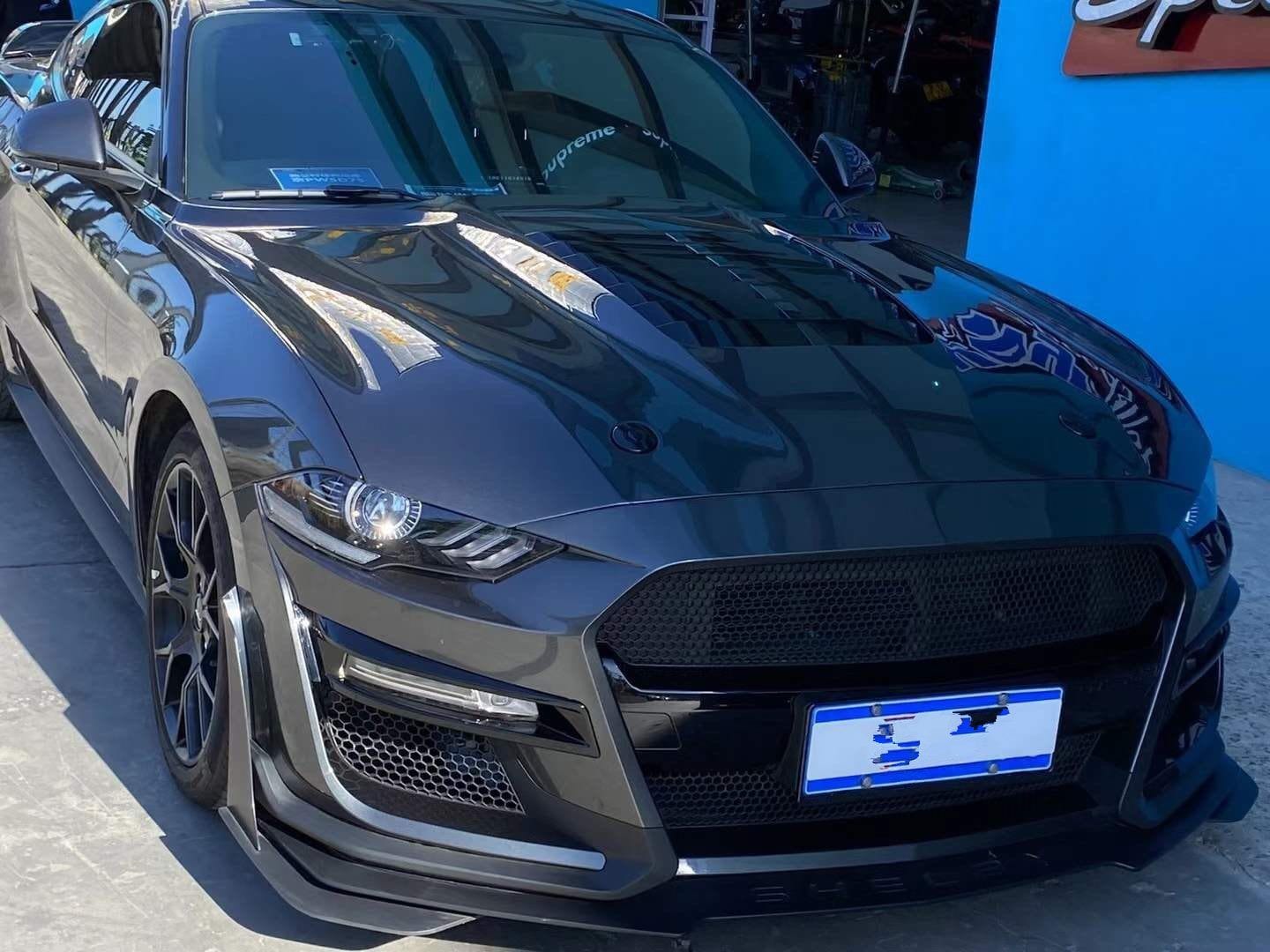 Luxury Sports Luxury Sports Alloy GT Style Vented Bonnet For Ford Mustang 15-17 SR