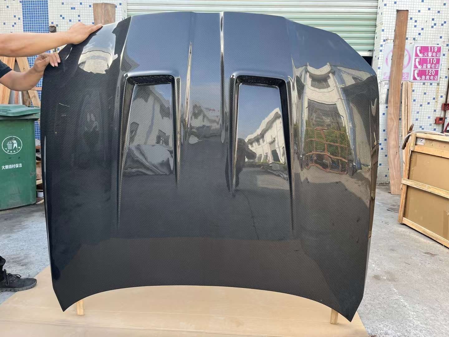 Luxury Sports Luxury Sports Alpha N Style Dry Carbon Bonnet For BMW G80 G82 -PP SR