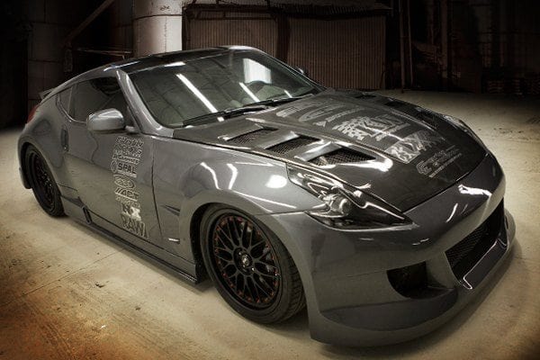 Luxury Sports Luxury Sports Amuse Style Carbon Bonnet For Nissan 370z -PP SR