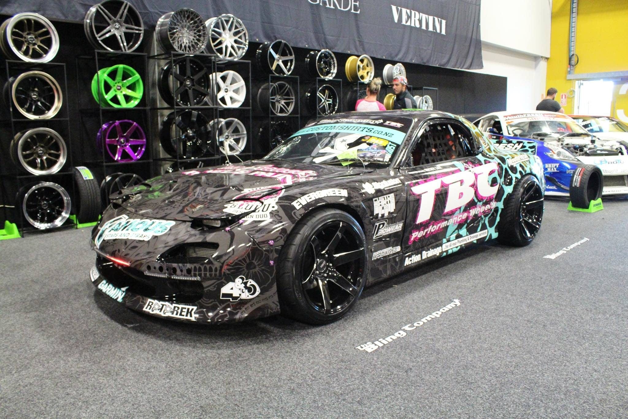 Luxury Sports Luxury Sports BN Style 30mm Front Fender For Mazda RX7 FD SR