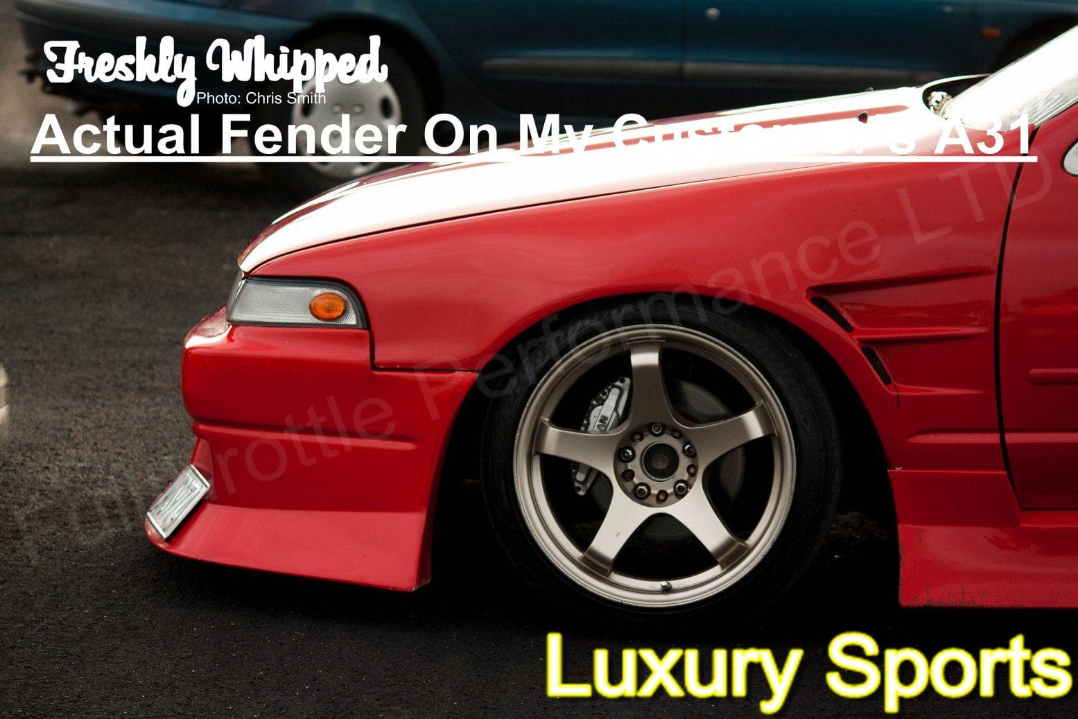 Luxury Sports Luxury Sports BN Style 30mm Wide Front Fender For Nissan Cefiro A31 SR