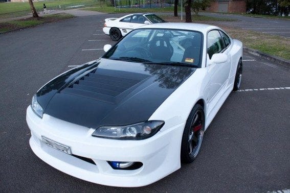 Luxury Sports SR BN Style Carbon Bonnet For Nissan Silvia S15 SR
