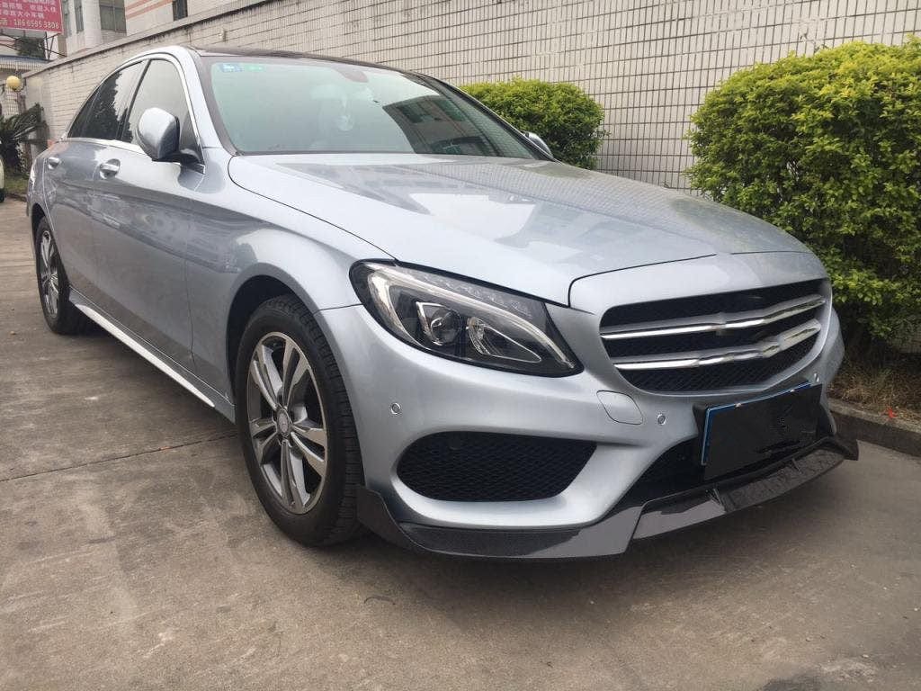 Luxury Sports Luxury Sports Brabus Style Front Lip For Mercedes Ben W205 C Series -PP SR