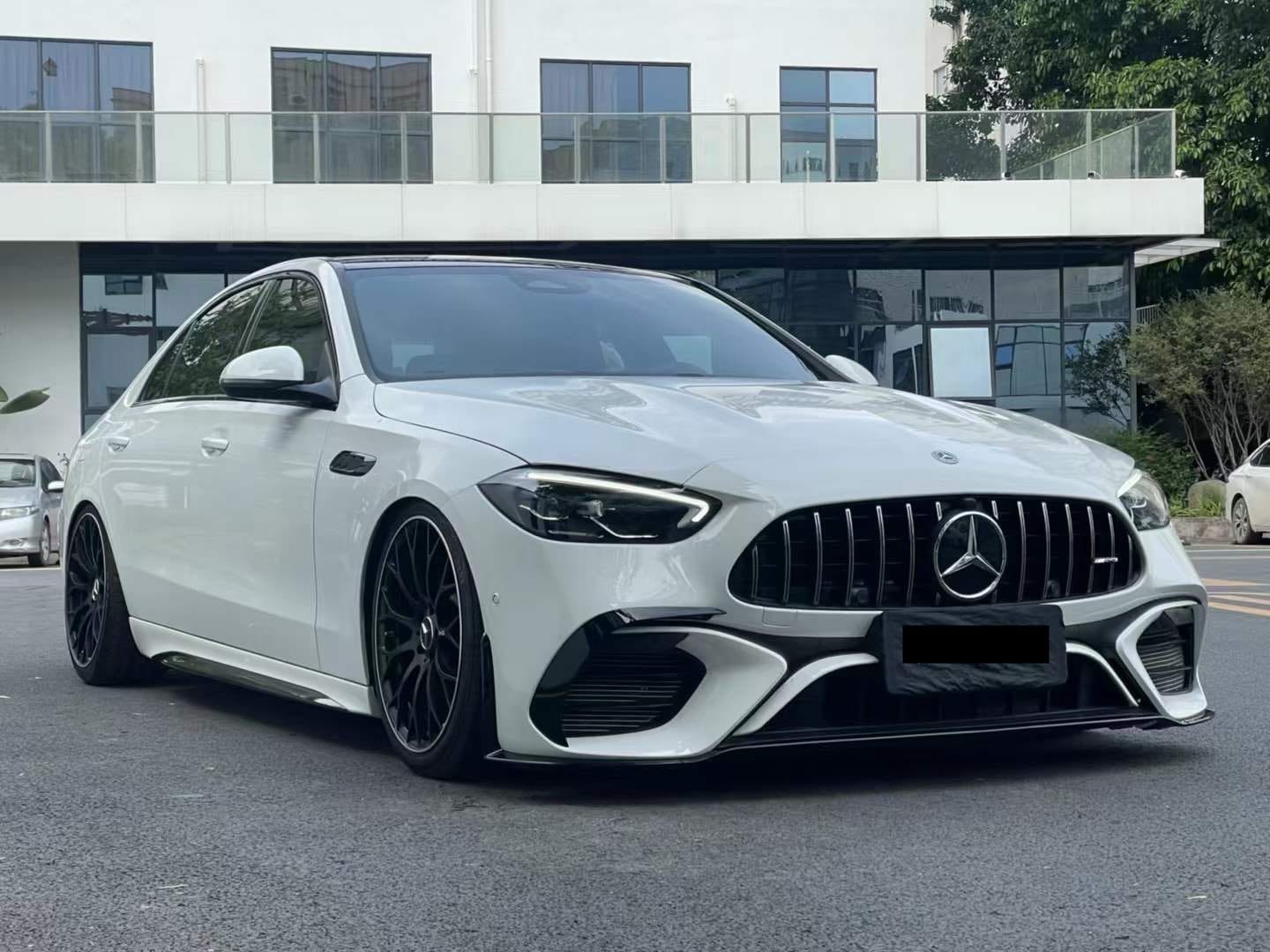 Luxury Sports Luxury Sports C63s Style Conversion Front Bumper Mercedes Benz C Class W206 -PP SR
