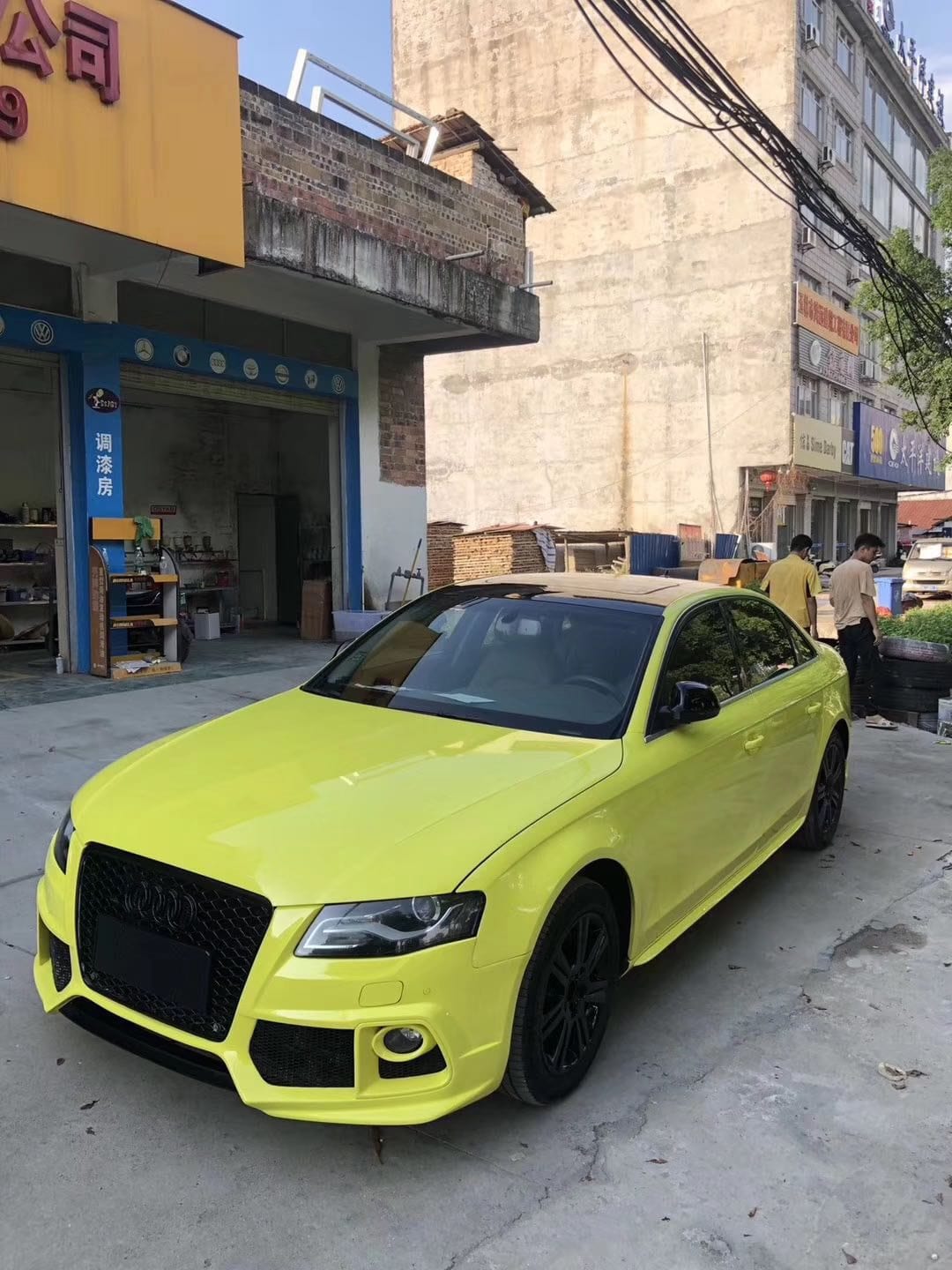 Luxury Sports Luxury Sports Caractere Style Front Bumper For Audi A4 B8 -PP SR