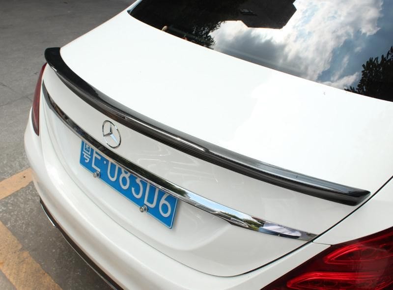 Luxury Sports Luxury Sports Carbon Boot Spoiler For Mercedes Benz W205 Sedan SR
