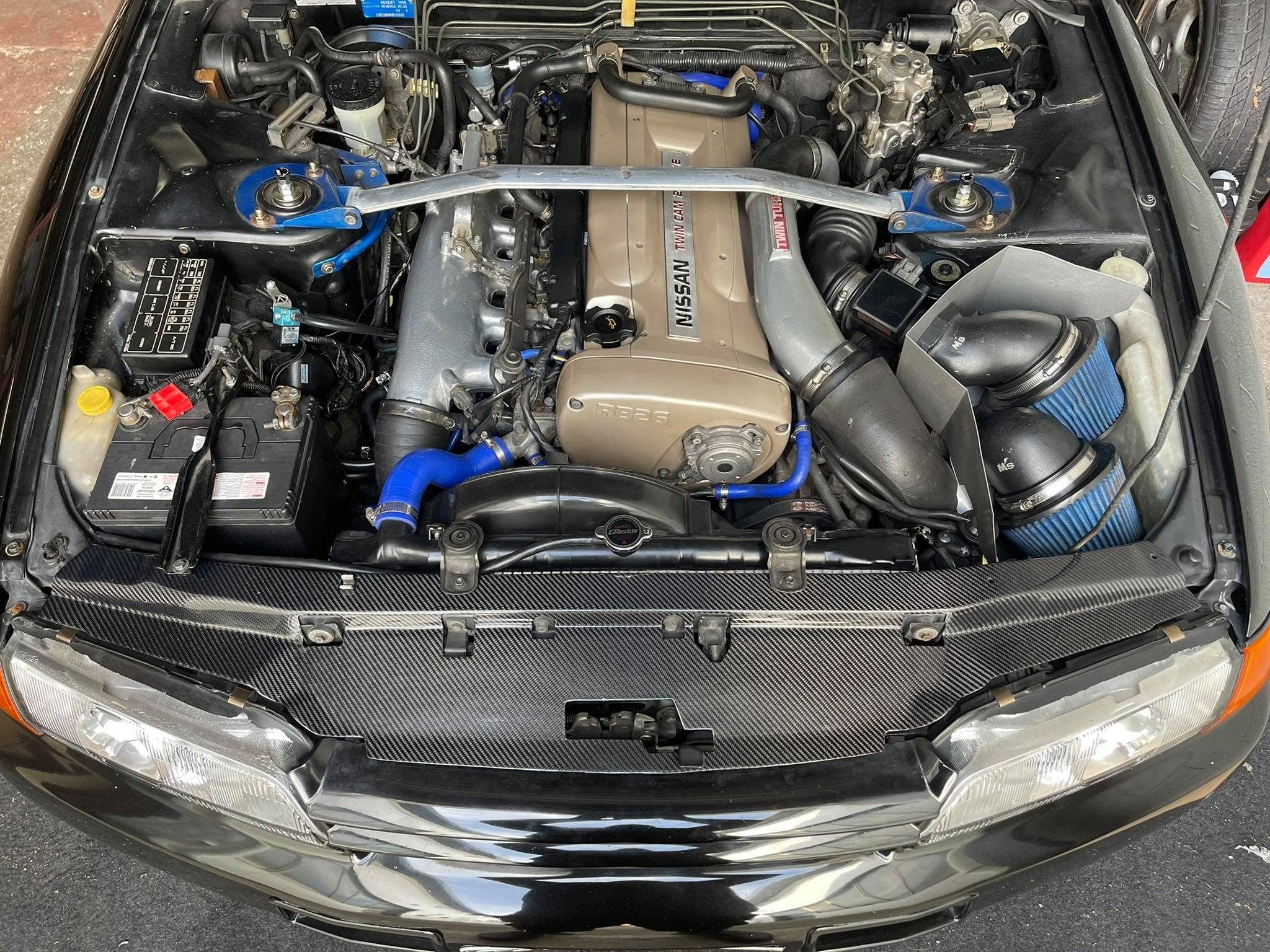 Luxury Sports Luxury Sports Carbon Cooling Panel For Nissan Skyline R32 GTR SR