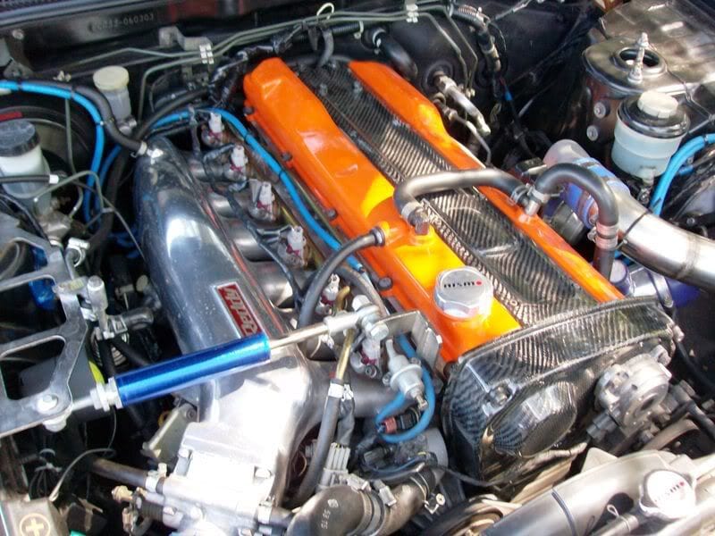 Luxury Sports Luxury Sports Carbon Engine Cover for RB25 SR