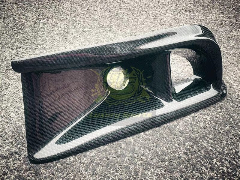 Luxury Sports Luxury Sports Carbon Front Bumper Duct For Mitsubishi EVO 8 Bumper SR