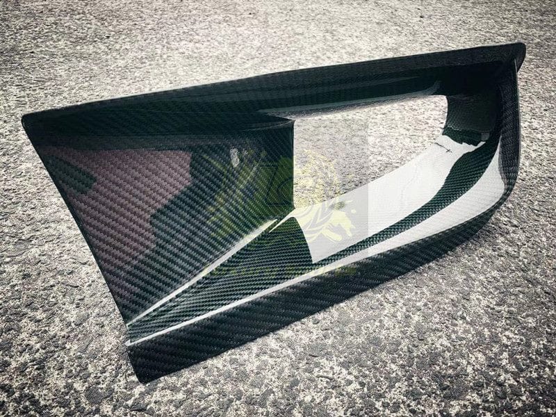 Luxury Sports Luxury Sports Carbon Front Bumper Duct For Mitsubishi EVO 8 Bumper SR