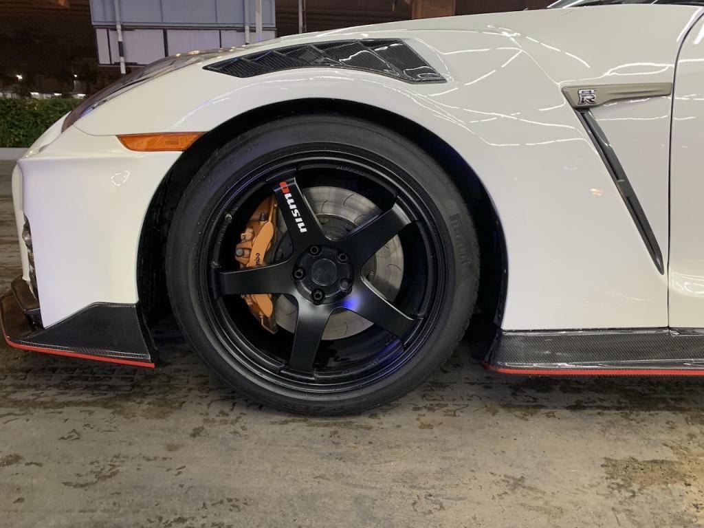 Luxury Sports Luxury Sports Carbon Front Fender Vents For Nissan Skyline R35 -PP SR