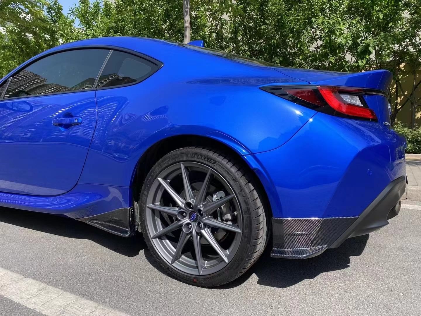 Luxury Sports Luxury Sports Carbon Lip Kit For Subaru BRZ STI ZD8 -PP SR