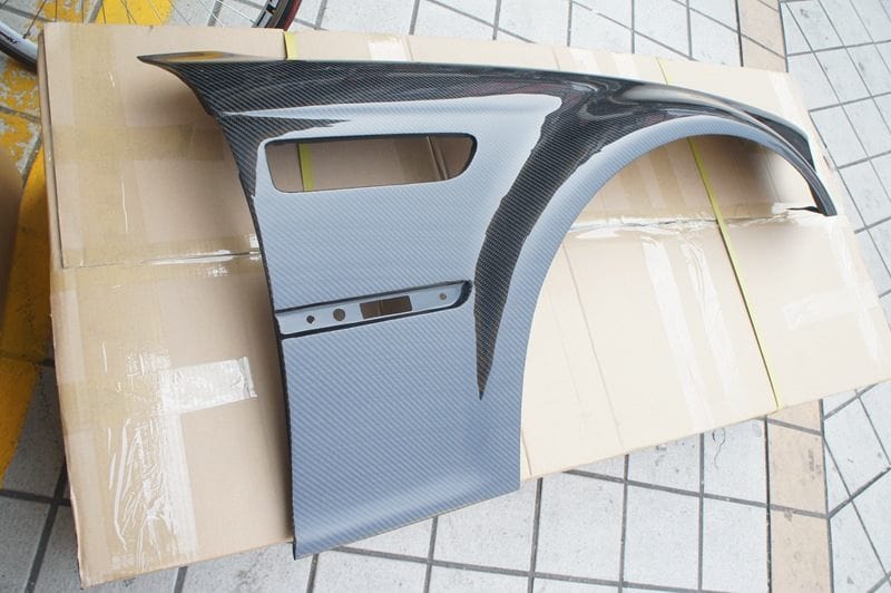 Luxury Sports Luxury Sports Carbon M3 Style Front Fender For BMW E46 M3 -PP SR