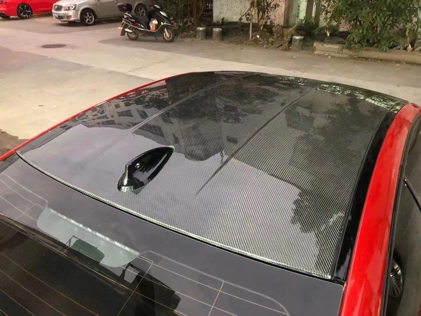 Luxury Sports Luxury Sports Carbon Roof Skin For BMW F32 -PP SR