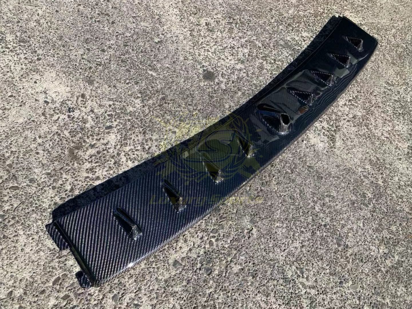 Luxury Sports Luxury Sports Carbon Vortex Generator Roof Fin For Mitsubishi EVO 7-9 SR