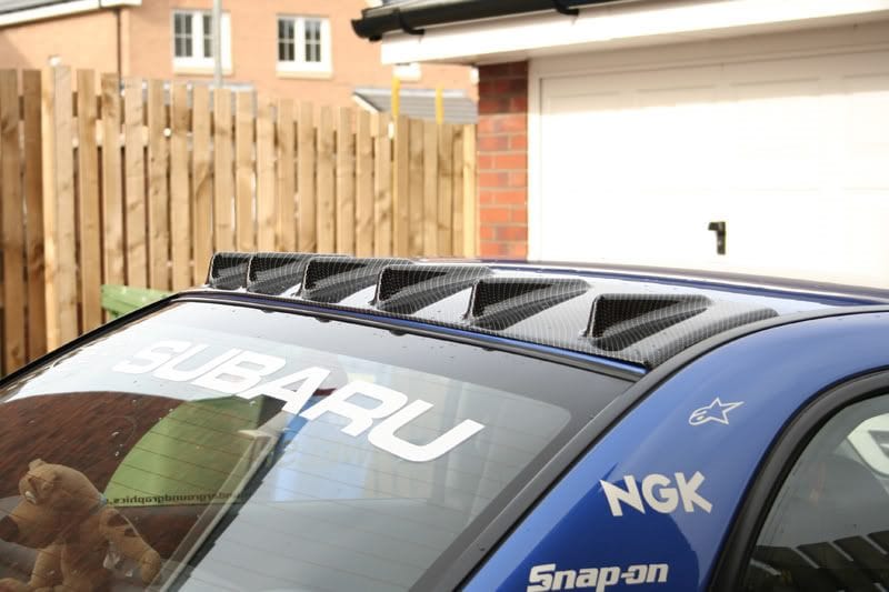 Luxury Sports Luxury Sports Carbon Vortex Generator Roof Fin For Subaru Impreza V7-10 SR