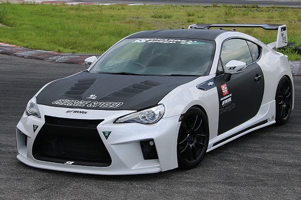 Luxury Sports Luxury Sports Chargespeed Style Carbon Bonnet For Toyota GT86 -PP SR