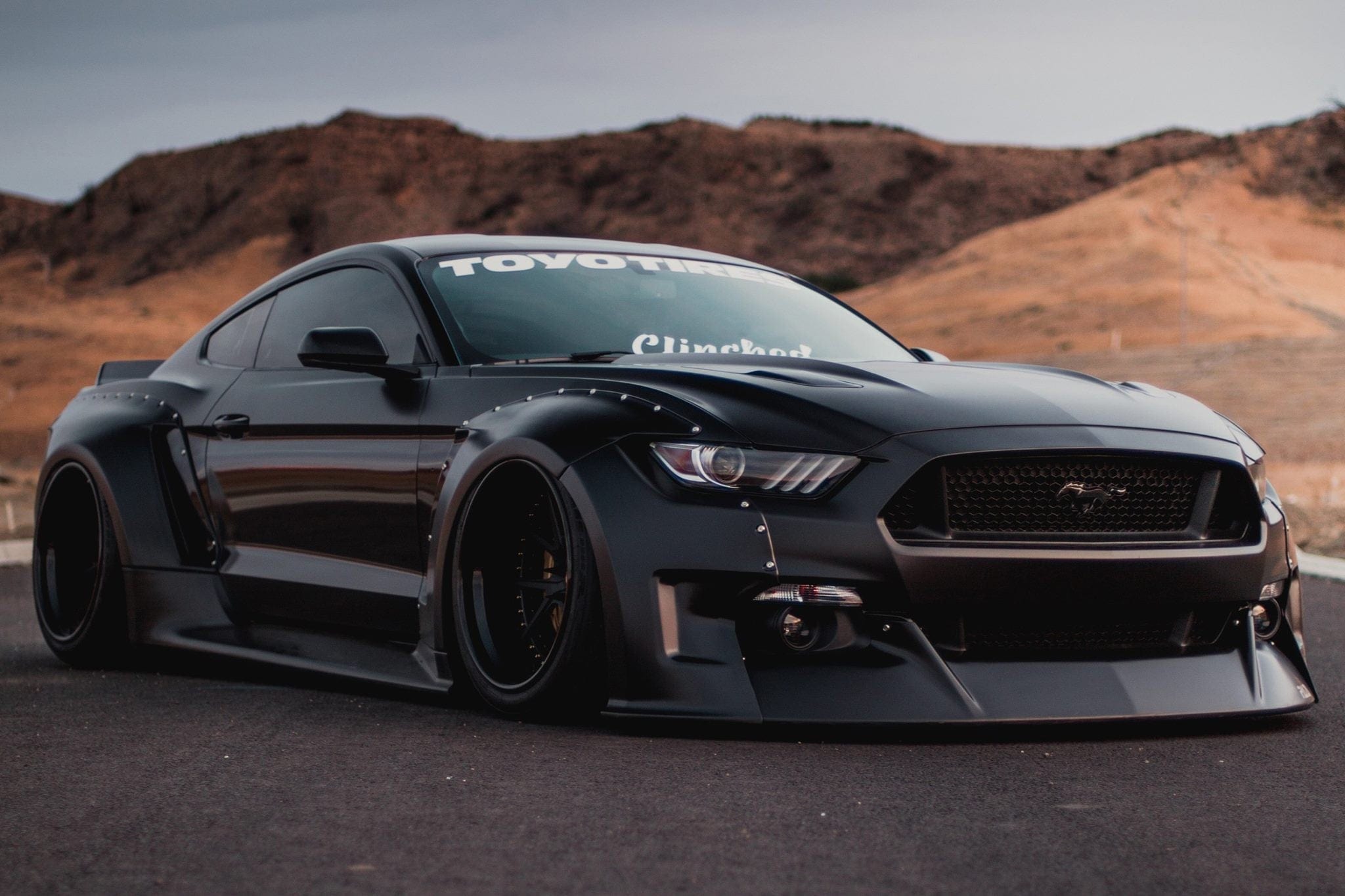 Luxury Sports Luxury Sports Chinched Style Wide Bodykit For Ford Mustang 15-18 -PP SR