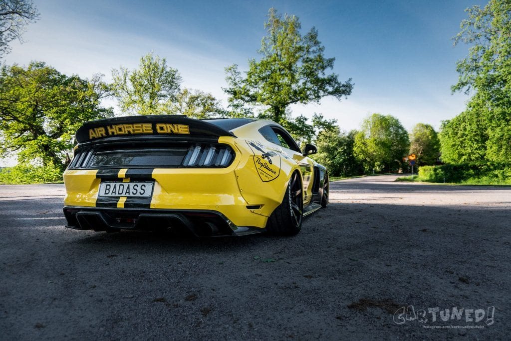 Luxury Sports Luxury Sports Chinched Style Wide Bodykit For Ford Mustang 15-18 -PP SR