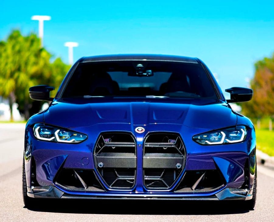 Luxury Sports Luxury Sports CLS Style Dry Carbon Front Grill For BMW M3 M4 G80 G82 -PP SR