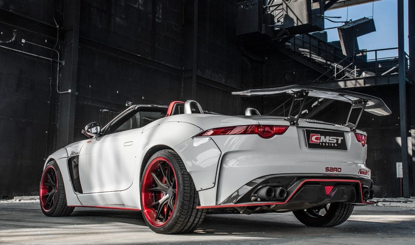 Luxury Sports Luxury Sports CMST Rear Diffuser For Jaguar F Type 13-19 -PP SR