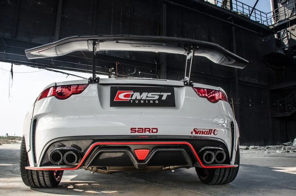 Luxury Sports Luxury Sports CMST Rear Diffuser For Jaguar F Type 13-19 -PP SR