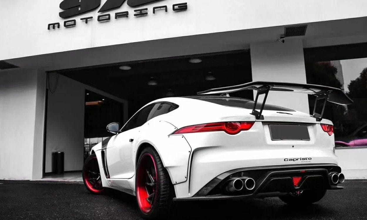 Luxury Sports Luxury Sports CMST Rear Diffuser For Jaguar F Type 13-19 -PP SR