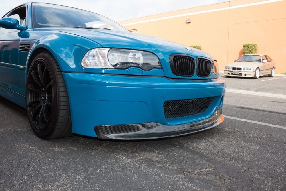 Luxury Sports Luxury Sports CSL Style Front Bumper With Carbon Lip For BMW E46 -PP SR