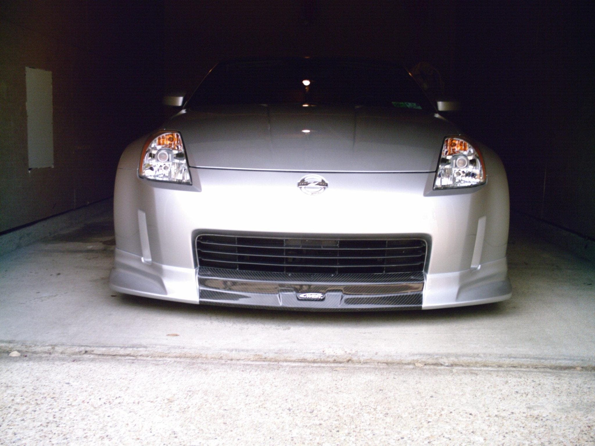 Luxury Sports Luxury Sports Cwest Style Front Lip For Nissan 350z 03-06 SR
