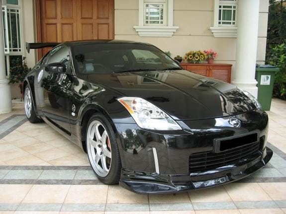 Luxury Sports Luxury Sports Cwest Style Front Lip For Nissan 350z 03-06 SR