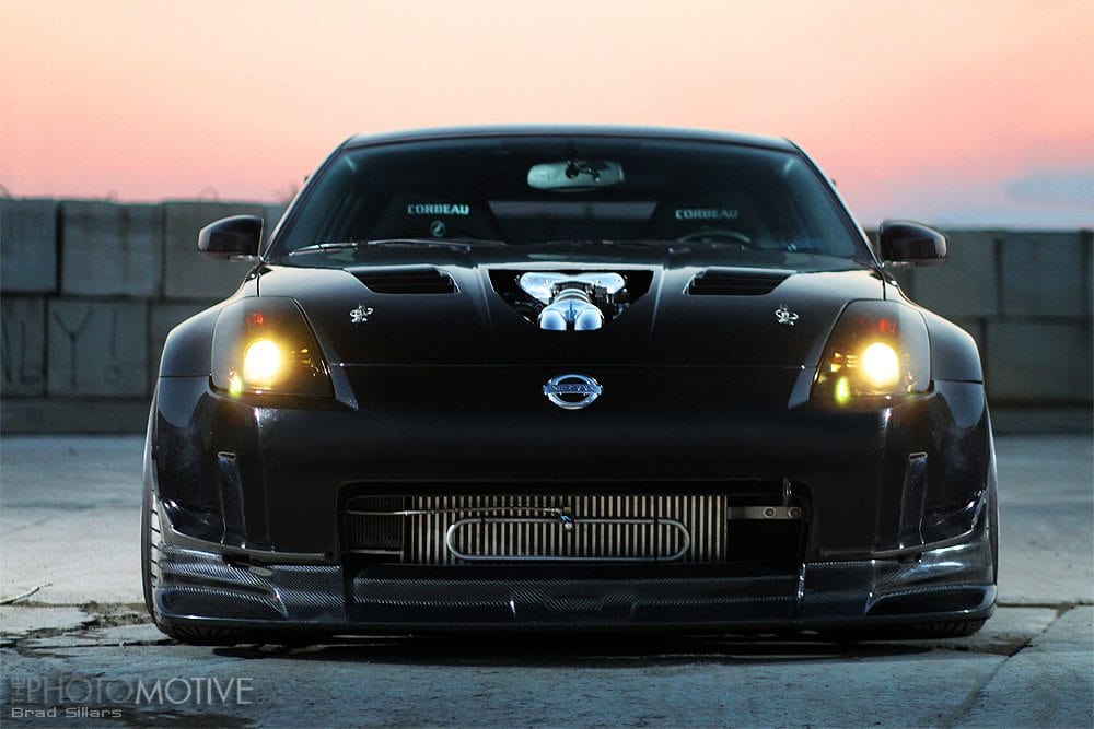 Luxury Sports Luxury Sports Cwest Style Front Lip For Nissan 350z 03-06 SR