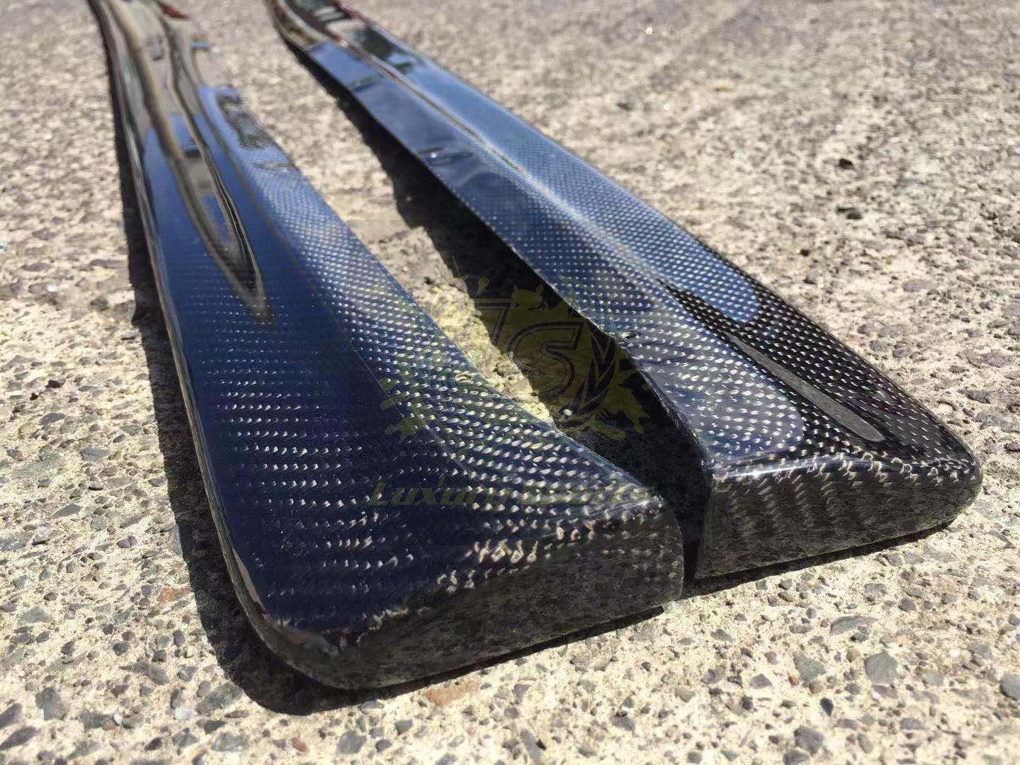 Luxury Sports Luxury Sports Damd Style Side Skirts Extension For Mitsubishi EVO 7-9 Carbon SR