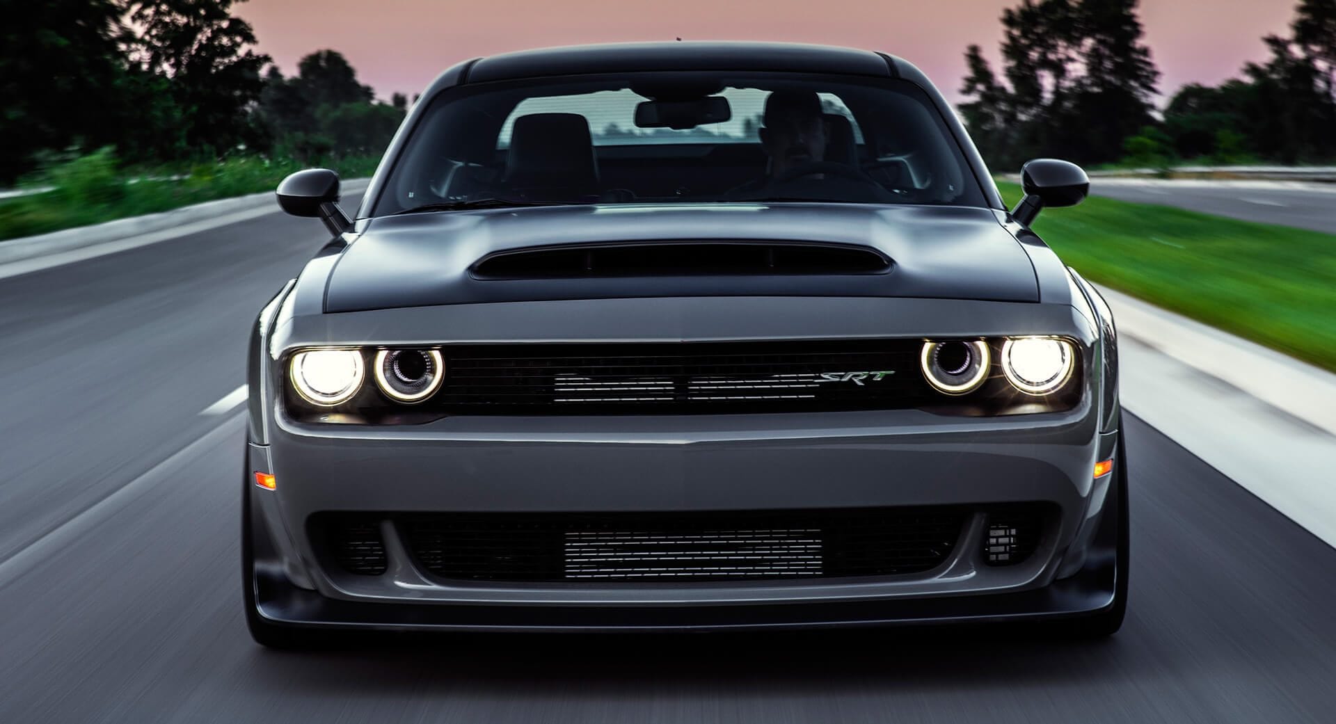 Luxury Sports Luxury Sports Demon Style Alloy Bonnet For Dodge Challenger-PP SR