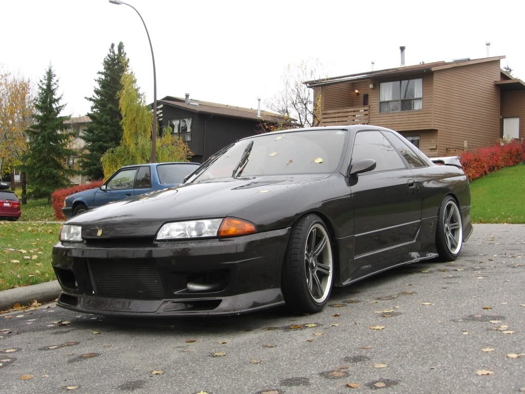 Luxury Sports Luxury Sports Do Luck GTST Style Side Skirts For Nissan Skyline R32 2DR SR