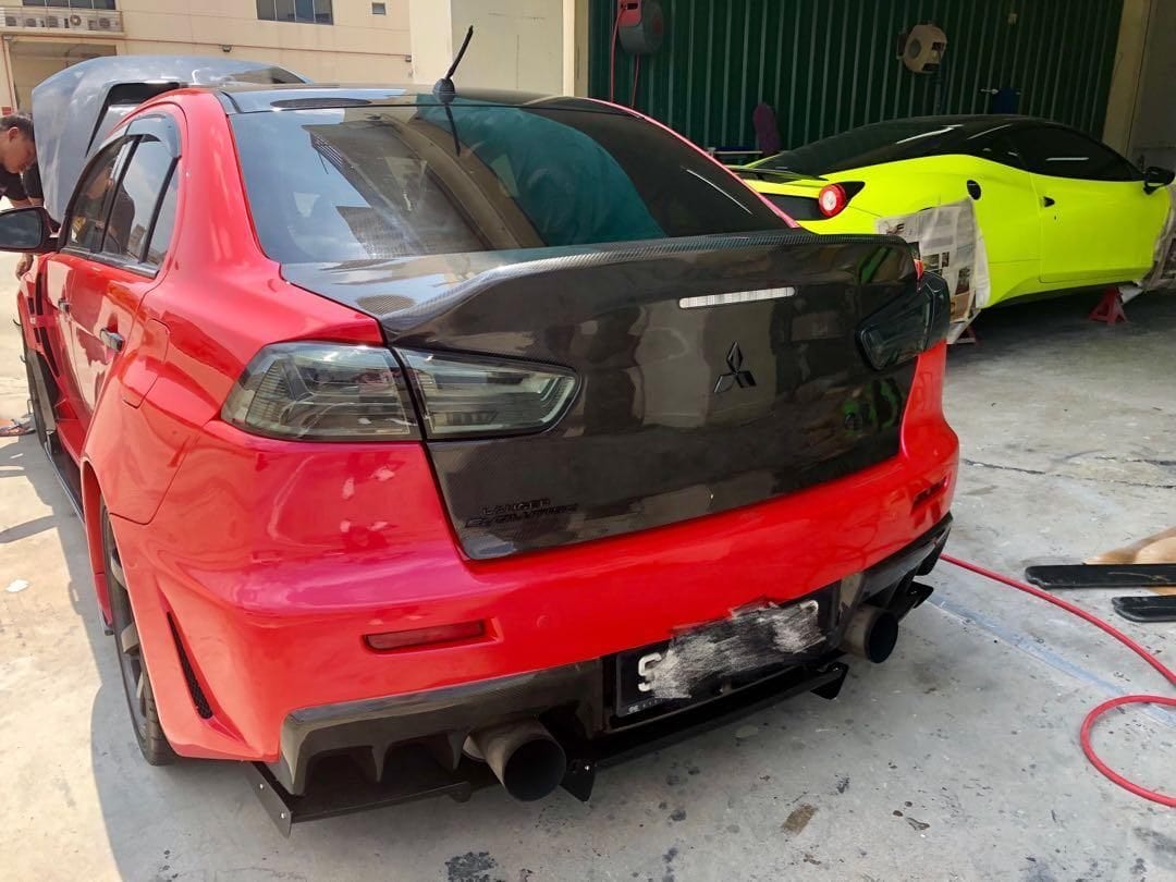 Luxury Sports Luxury Sports Do Luck Style Boot Lid EVO X -PP SR