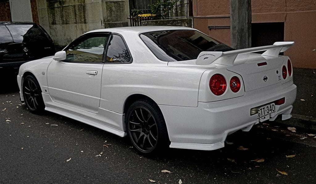 Luxury Sports Luxury Sports East Bear GTR Style Rear Bumper For Nissan Skyline R34 2DR SR
