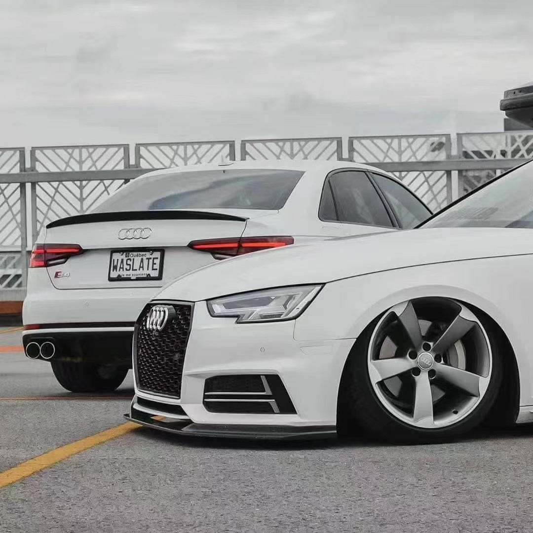 Luxury Sports Luxury Sports ECS Style Carbon Front Lip For Audi A4/S4 B9 16-18 Sline SR