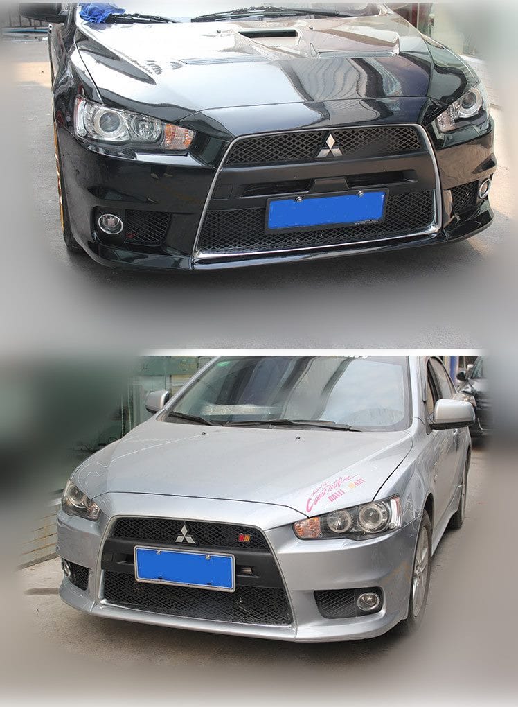 Luxury Sports Luxury Sports EVO X Style Front Bumper For Mitsubishi Lancer 09-16 -PP SR